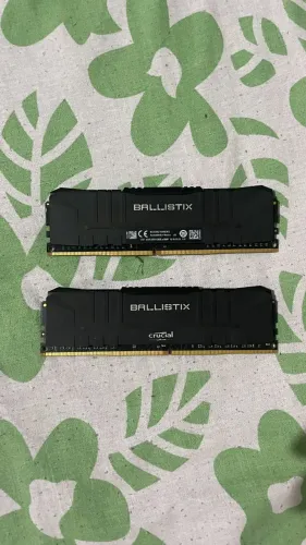 Memória RAM 16GB (2x8GB) DDR4, 2666MHZ, CL16, Ballistix Crucial