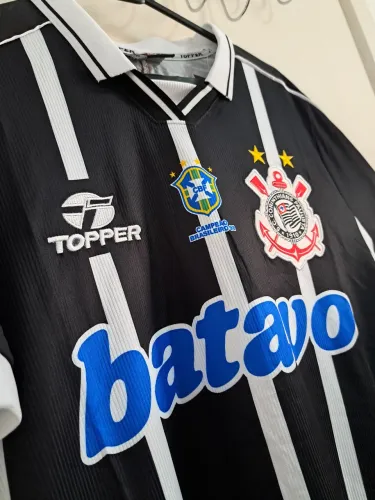 Camisa Retrô do Corinthians de 1999