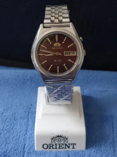 Orient três estrelas automático 1989