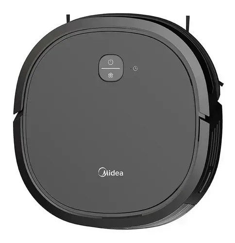 Robô Aspirador Midea SmartBrush 1200 VRA21PB Bivolt + Base Carregadora - Pouco Uso