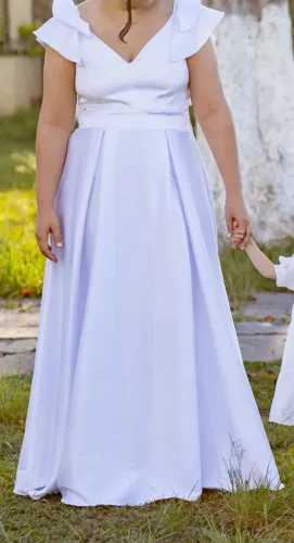 Vestido branco GG noiva civil