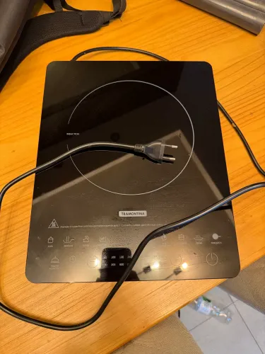 Cooktop indução Tramontina 220v em excelente estado