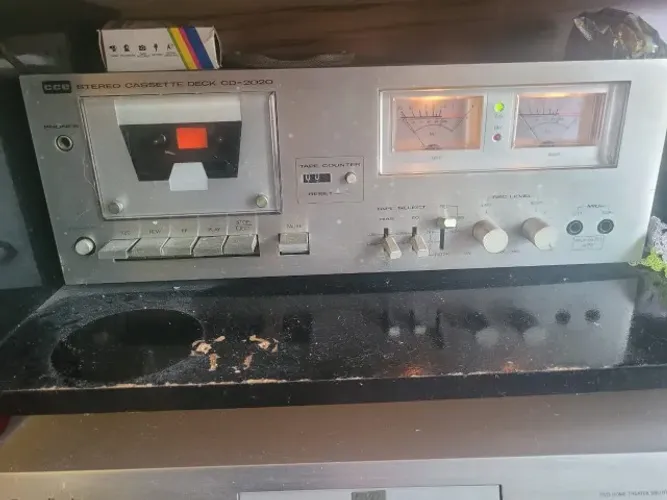 Tape Deck CCE CD-2020 Prata - Vintage