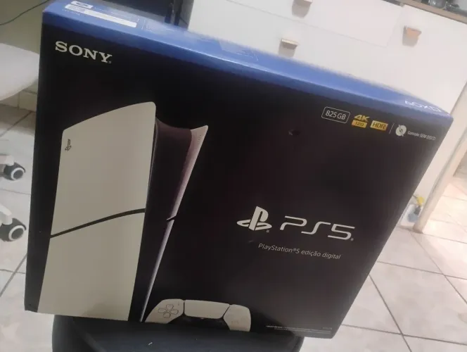 PS5 slim Digital novo lacrado