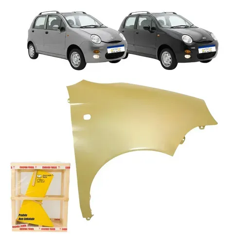 Paralama Chery Qq 2010 2011 2012 A 2015 Novo Ld