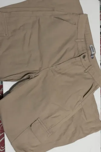 calça cargo bege