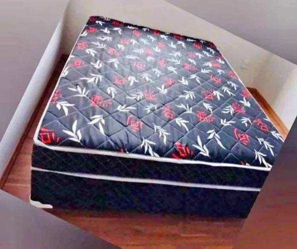 Cama box casal molas ensacadas