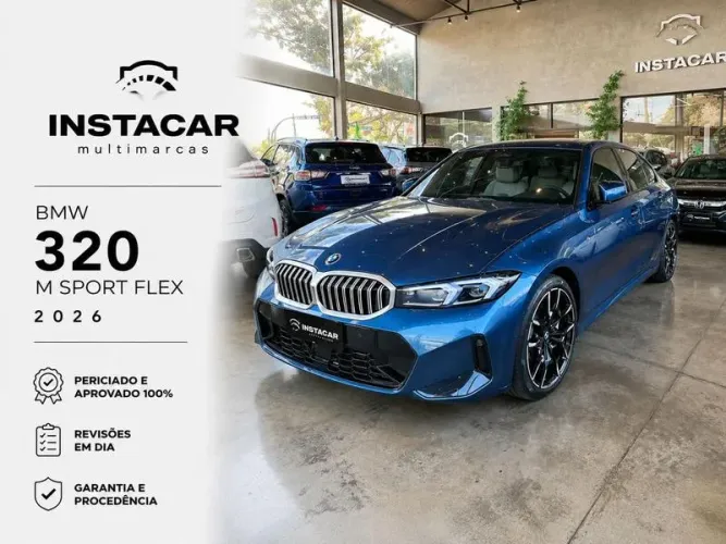 BMW 320I A 2.0 TB M Sport Activeflex 16V 4P 2026