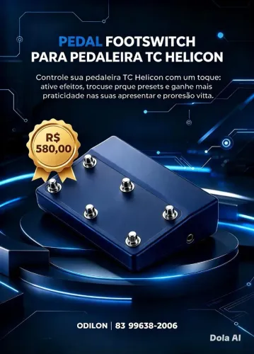 Pedal footswith para TC HELICON
