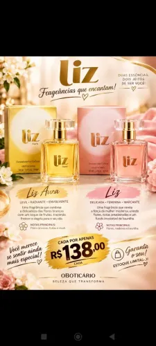 Vendo Liz O boticário