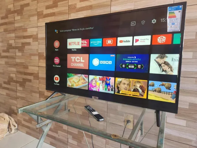 TV SMART E ANDROID TODA OK ACEITO CARTÃO 