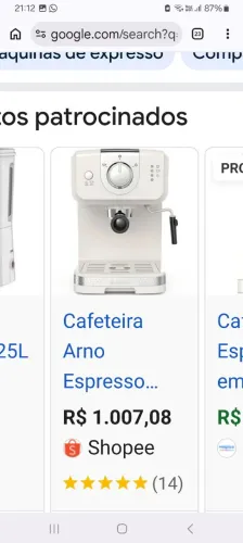 Vande-se cafeteira oster prima latte e arno soleil vintage, semifinais novas