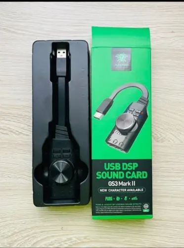 Adaptador de som Amplificador USB 7.1