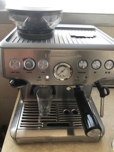 Cafeteira Elétrica Tramontina by Breville Express Pro em Aço Inox com Moedor