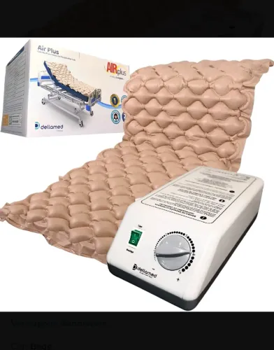 Colchão Pneumático Anti Escaras Airplus Dellamed Com Motor