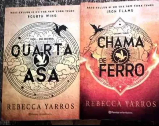 Livros série quarta asa