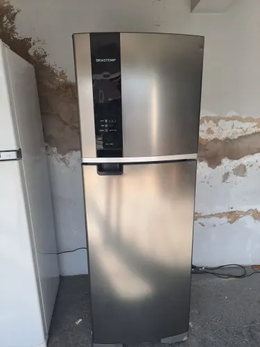 Geladeira Brastemp Frostfree inox