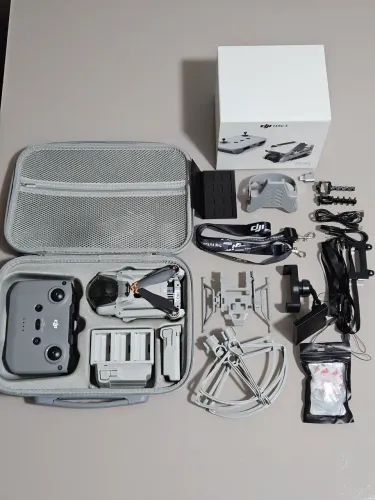 Drone DJI Mini 3 4k +acessórios + nota fiscal