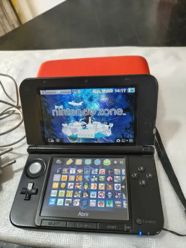 Nintendo 3ds xl com jogos na memória