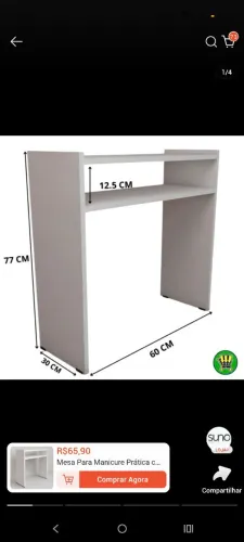Mesa para nail design
