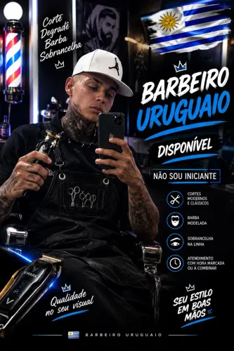 Barbeiro uruguaio disponível