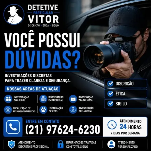 DETETIVE PARTICULAR Rio de Janeiro 