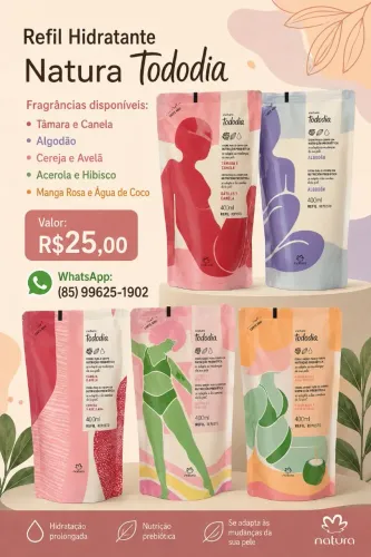 Refil Hidratante Natura Tododia