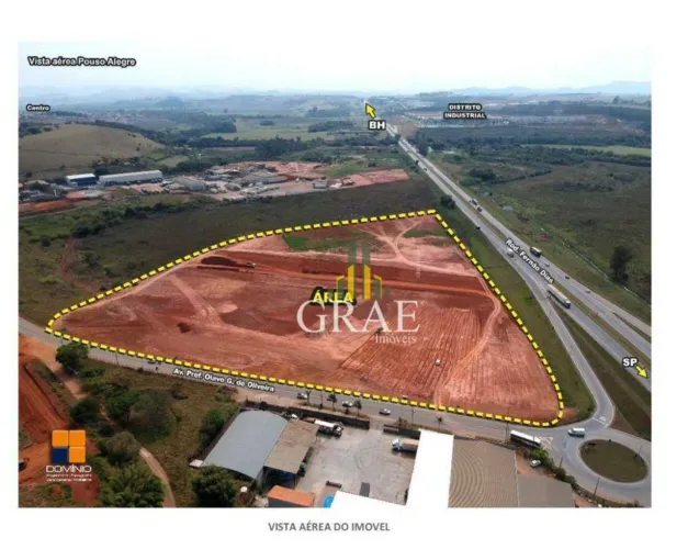 Área à venda, 73000 m² por R$ 33.000.000,00 - Limeira - Pouso Alegre/MG