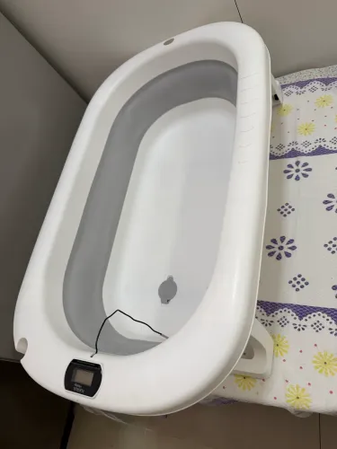 Banheira para bebe com termômetro 