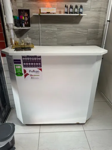 Balcão de recepção