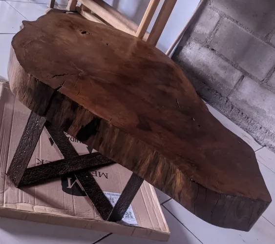 Mesa de centro .. rústica