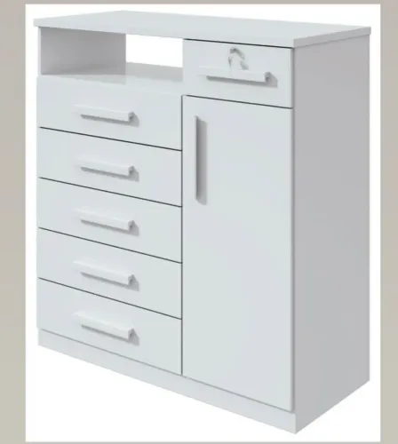 Cômoda com 6 gavetas + sapateira