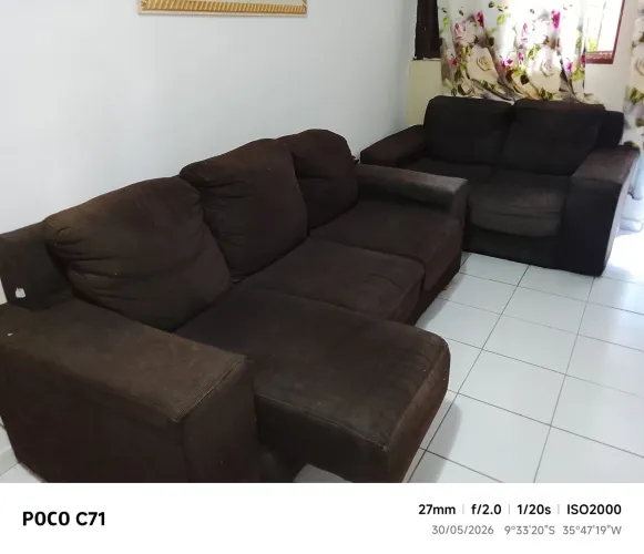 Sofá 2 e 3 lugares