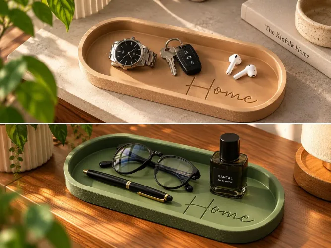 Bandeja Decorativa Home 3D | Évora