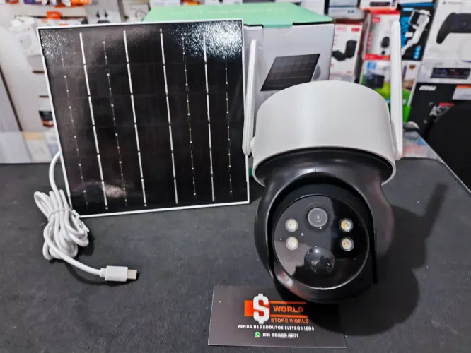 Câmera solar wi-fi - Store World