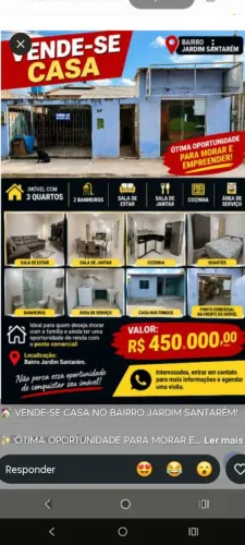 Casa 10 por 30 valor 450000 mil