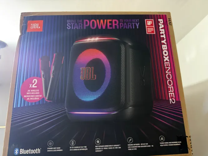 JBL Partybox Encore 2 - 2mic - Lacrada