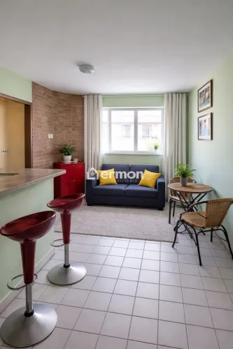 Flat à venda em Natal, Ponta Negra, com 1 suíte, com 40 m², Vip Praia Hotel