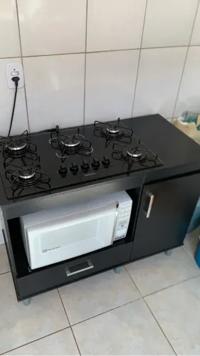 Cooktop 5 bocas + balcão