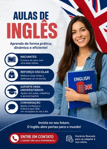 Aulas de Inglês Personalizadas