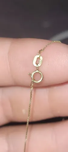 Colar de ouro 18