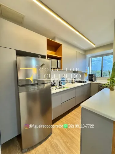 ALUGO APARTAMENTO NO PARQUE DEZ | JARDIM DAS CEREJEIRAS | 2 QUARTOS | 1 SUÍTE | MOBILIADO