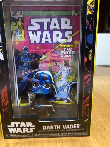 Funko Pop comic covers Darth Vader