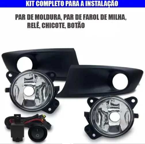Kit Farol de Milha fox 2010 2011 2012 2013 2014