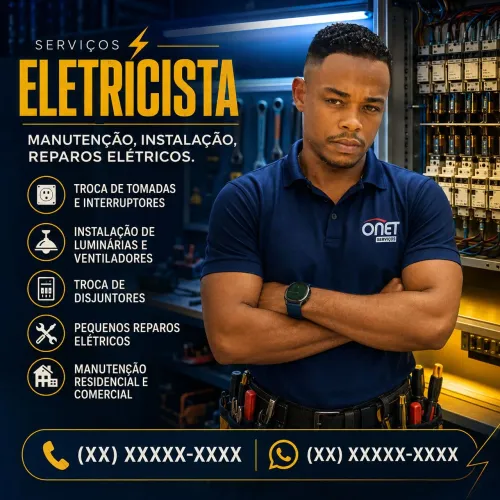 Eletricista de manutenção