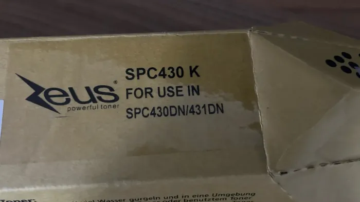 Vende-se Cartucho de Toner Compatível Zeus Preto