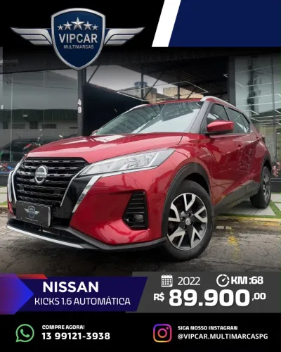 Nissan Kicks Sense 1.6 16V Flex AUT 2022