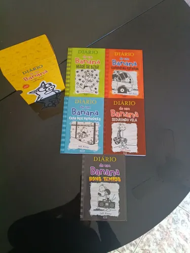 Kit de livros Diário de um banana 