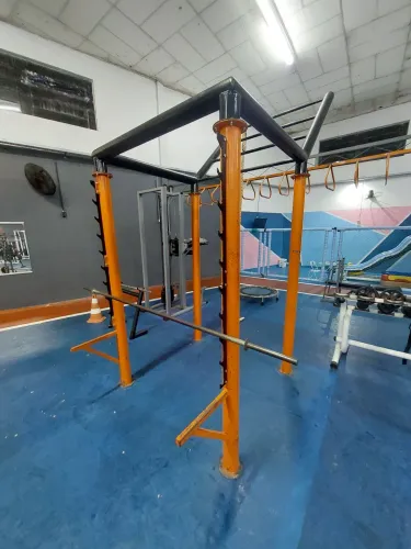 Suporte agachamento e barra fixa
