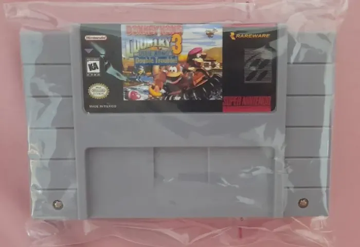 donkey kong 3 cartucho fita jogo super nintendo snes